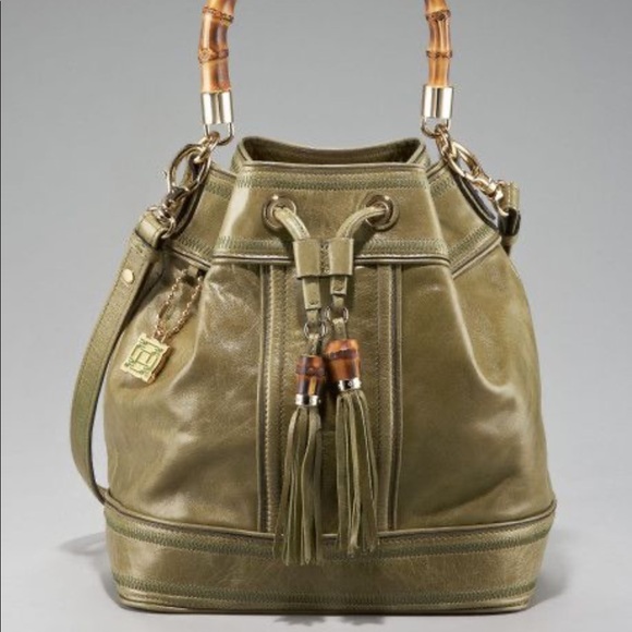 Milly Handbags - Milly gold bucket bag